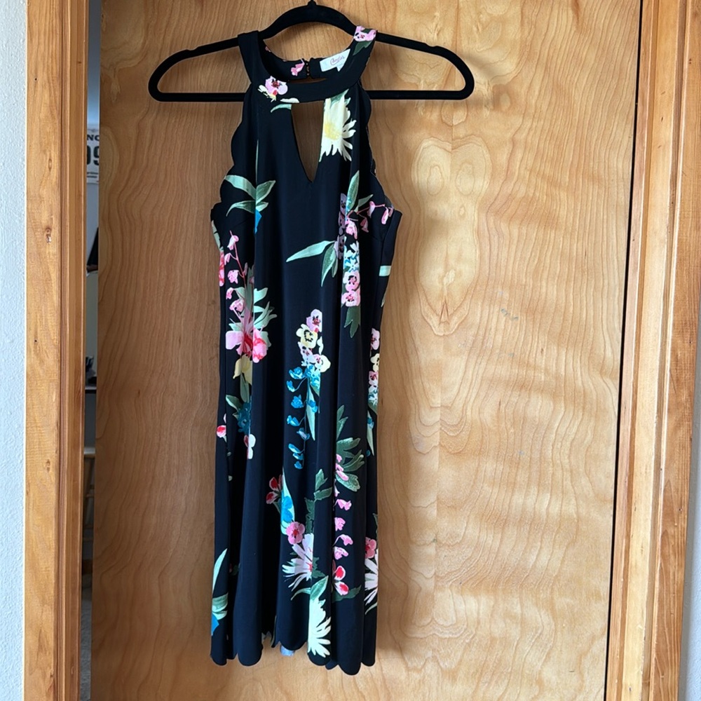Hawaiian print dress. Size XS. New without tags.